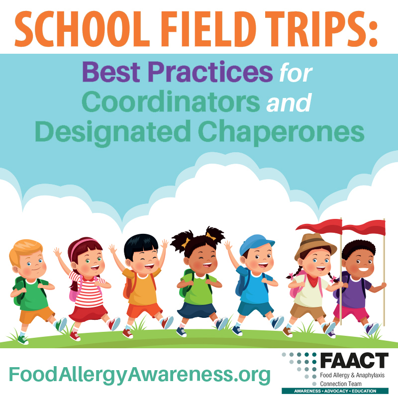 Best practices for allergy management during school field trips